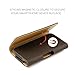 AISCELL Carrying Case Brown Leather Pouch Belt Holster for Galaxy S25 Ultra, S25+,A36,A26,A16, A35,A25,A15,A54 5G,S24 Ultra, S24+,S23 Ultra, S23+ Fit Slim Cover on