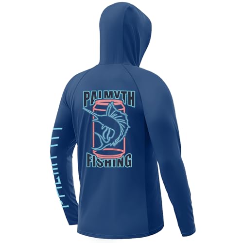 Image of Palmyth Fishing Shirts for Men Long Sleeve UPF 50+ Sun Protection Hoodie
