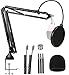 Razer Seiren Mini Mic Boom Arm with Microphone Windscreen and Dual Layered Mic Pop Filter for Razer Seiren Mini USB Streaming Microphone by YOUSHARES