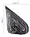 ZAPOSTS Side View Mirror Replacement Fit for 2014-2017 for Chevy Silverado 1500 for GMC Sierra 1500 Black Power Adjustment Heated Manual Folding Door Driver Side Mirror