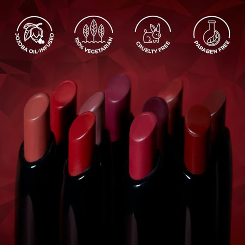 SUGAR Cosmetics Matte Attack Lipstick for Women | Transferproof & Smudgeproof | Lasts upto 12hrs | Enriched With Jojoba Oil | 2gm - Tan Halen - Image 5