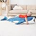 Mukouxun Giant Whale Shark Plush Pillow Toy - Realistic Big Stuffed Animal