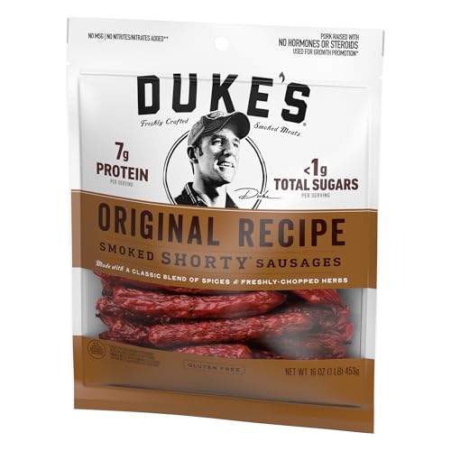 Duke's Pork Original Smoked Shorty Sausages, 16 oz. - image 5