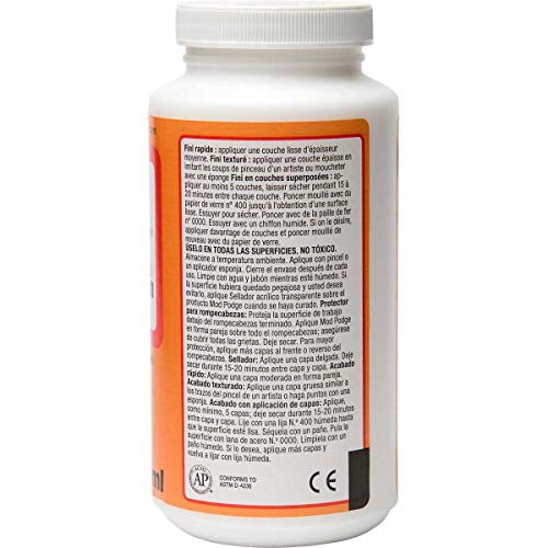 Image of Mod Podge Waterbase Sealer, Glue and Finish, Satin, 16 Ounce