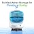 Pressurized Water Storage Tank - Reverse Osmosis Water Tank with Stainless Steel Connections and Ball Valve - Water Filtration System Storage Tank 3.0 Gal & appx. 1.8 gal Usable Capacity (ROT-3-W)