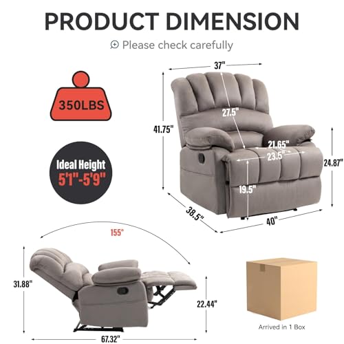 Sillón Plegable Sofá reclinable piel PU miniatura 2