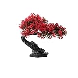 Acuarios artesanales de piedra artificial para decoración de plantas, peceras, suministros de arte marino, plantas artificiales realistas