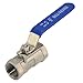 Produktbild Kugelhahn 1/4"-2" Absperrhahn Wasserhahn Kugelventil Hahn versch. Größen Edelstahl SS SUS316 BSPT CF8M (1/2")