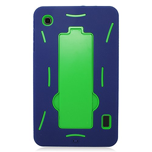 Eagle Cell Hybrid Armor Protective Case with Stand for Alcatel OneTouch Pop 7-Inch Tablet (PAACTLPOP7ZZ0GRBL)