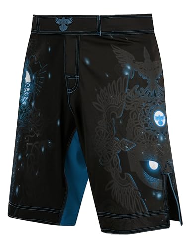 Short BJJ Raven Fightwear Nordic 3.0 avec Tissu Extensible Haute Résistance 54 FR