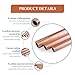 2 Pieces T2 Copper Straight Tubing Length 500Mm, Outer Diameter 5Mm Wall Thickness 0.2-1.5Mm Suitable for Industrial, Gardening Products,5×0.3×500mm(5x0.3x500mm)