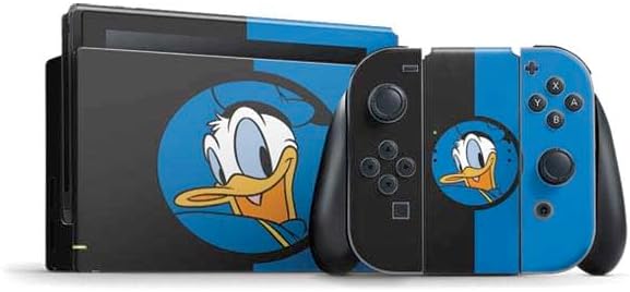 Skinit Decal Gaming Skin Compatible with Nintendo Switch Bundle - Officially Licensed Disney Friends Pluto Design