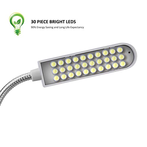 image for EVISWIY Sewing Machine Light LED Sewing Lighting (30LEDs) for Workbenc