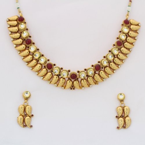 Alex Jewellery Antique Necklace sets Amazon.in Jewellery