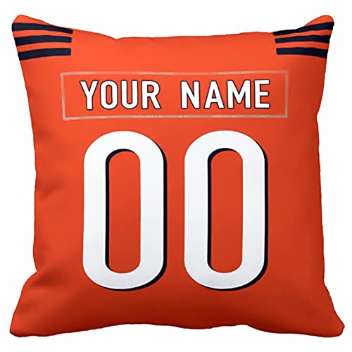 Image of ANTKING Cincinnati Throw Pillow with Custom Name and Number Personalized Gift for Men Women Boys