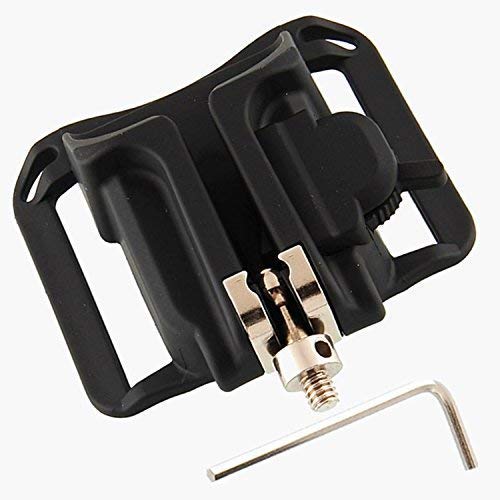 SOOJET Cintura de Cámara Tiro Rápido, Cámara Cinturón Clip Holster, Plástico Duro Correa de Cinturón Presilla Hebilla para Canon Nikon Sony DSLR