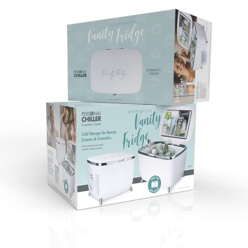 Personal Chiller Mini Skincare Fridge 6 Liter, Portable Cosmetic Fridge, Low Noise Small Refrigerator For Beauty Products, Beverage, Home, Bedroom, Dorm, Office #TOP5