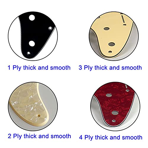 Guitare Pickguard 11 Trou De Vis Guitare pour Pickguard Stratocaster HH Micros Humbuckers Plate Non Contrôle… - Les Beatles, Paul McCartney, John Lennon, RIngo Starr, George Harrison Guitare Pickguard 11 Trou De Vis Guitare pour Pickguard Stratocaster HH Micros Humbuckers Plate Non Contrôle… – Image 5