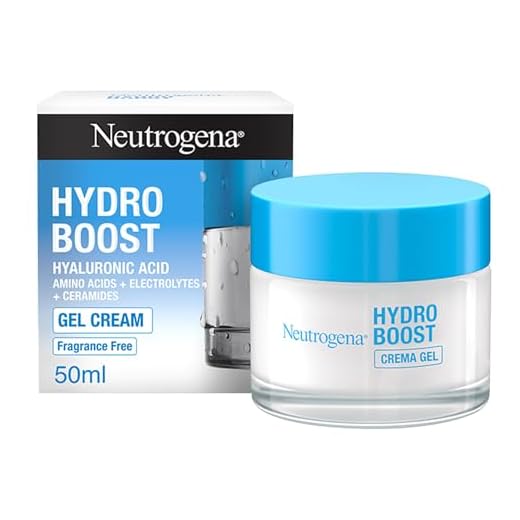 Neutrogena Hydro Boost Crema Gel (50 ml), crema hidratante facial apta para pieles sensibles, crema para el cuidado facial con ácido hialurónico