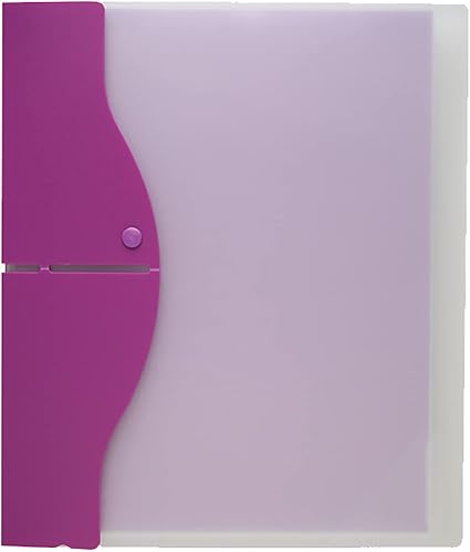 Itoya Caballete emergente tamaño carta Profolio para 8.5 x 11, fucsia