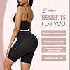 FeelinGirl Butt Lifter Bodysuit Body Shaper Tummy Control Shapewear Plus Size Seamless Full Body Waist Trainer Back Support Black XL/XXL