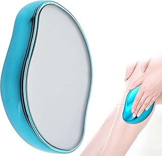 Sakiway Crystal Hair Eraser for Women and Men, Magic Hair Eraser Crystal Hair Remover, Painless Exfoliation Hair Removal Tool for Arms Legs Back