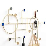 Farbe Aluminiumspiegel deiges Wand Kleiderbügel Einfach an der Wand zu montieren, stilvolle und schöne glänzende Aluminiumspiegel