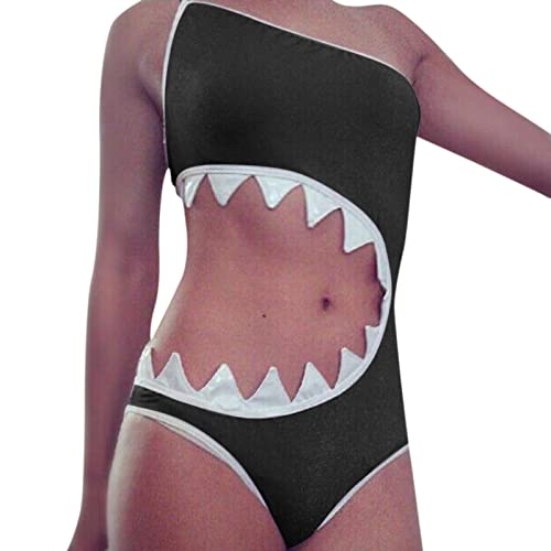 riou Bañadores para Mujer Una Pieza 2024 Bañador Rayas Vintage con Cuello en V Correas Bikini Cross Back Bohemio Estampado Ropa de Baño de Playa Tallas Grandes Brasileños Swimsuit Original