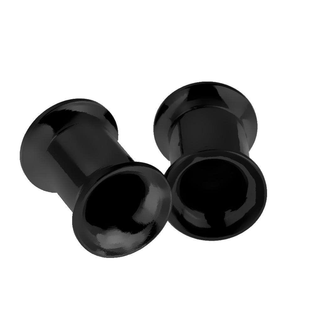 styleheaven Black Stainless Steel Ear Flesh Tunnels Plugs Screw Expander Ear Gauges 6mm |Jewelry & Watches | Fashion Jewelry | Body Jewelry | Body Piercing Jewelry-picture-46