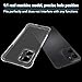 USTIYA Case for Motorola Moto G05 4G y E15 4G Clear TPU Four Corners Military-Grade Protection Cover Transparent Soft funda