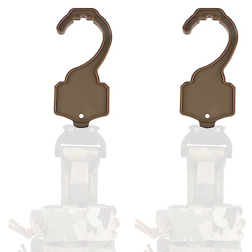 WoSporT Tactical Belt Hanger for Cobra Airsoft Waistbelt Storage Display Accessories Hook Hanging Organize Quick Access (Pack of 2)