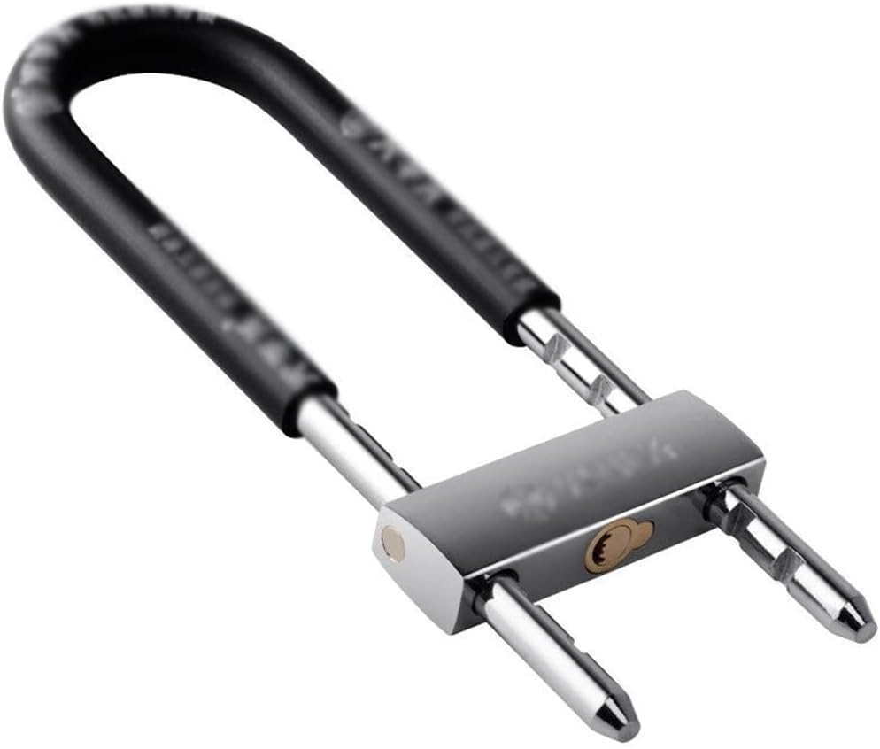 Heavy Locks Bicycle Lock Home Office Store Lock Long U-Shaped Lock Bicycle U-Shaped Lock Suitable for Bicycles and Motorcycles U-Locks for Bicycles