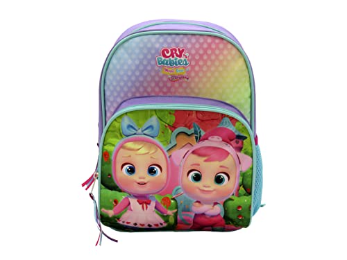 Bebés Llorones - Mochila Infantil, Varios Compartimentos, Tamaño 30 cm, Multicolor, Producto Oficial (CyP Brands)
