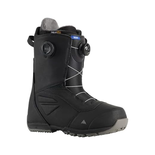 Burton Ruler BOA Snowboard Boots Mens Sz 11 Black
