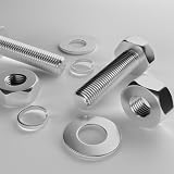 Zestaw podkładek M4, 50 sztuk, duże podkładki M4 x 12