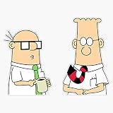 19 Acres Dilbert Vinyl Waterproof Sticker Decal Car Laptop Wall Window Bumper Sticker 5"