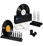Record Washer Deep Cleaning System - Premium Cleaner Kit by Record-Happy Includes Drying Rack 10oz...