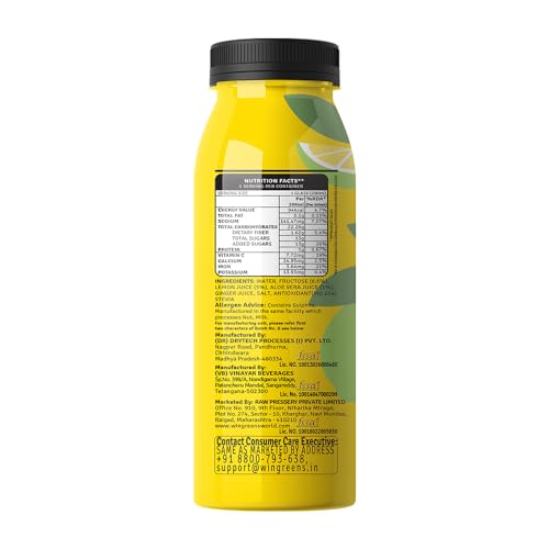 Image of Raw Pressery Classic Lemon Juice, 200ml