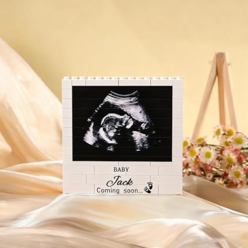 Rompecabezas de bloques de fotos personalizado de ecografía, el regalo ideal para embarazadas 5