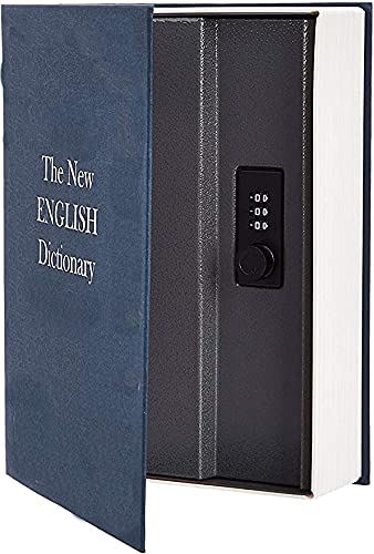Savpesh Cash Money Locker Secret Security Safe Book Locker Box Hidden Book Safe Vault Gold, Jewellery Storage box, Multicolor, 18 x 11 x 5 Cm (L x W x H)-image-22