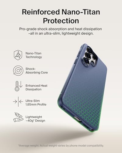 Belkin SheerForce Protect-Serie Magnetische Samsung Galaxy S26 Ultra Hülle, 4 m Aufprallschutz nach Militärstandard, Doppellagig… – Ansicht 5