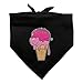 Cute Meowlting Melting Cat Ice Cream Cone Dog Pet Bandana