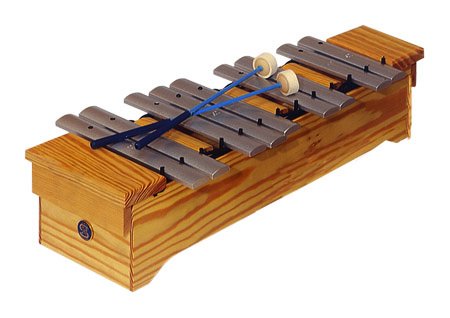 Metalófono soprano, parte cromática