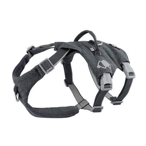 Hurtta Safeguard Harness ECO, BlackBerry 25-31 in