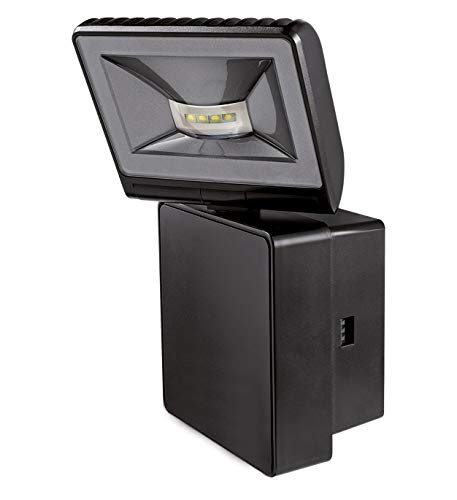 Preisvergleich Produktbild Theben 1020772 - 8 Watt schwarzer LED-Strahler für drinnen und draußen