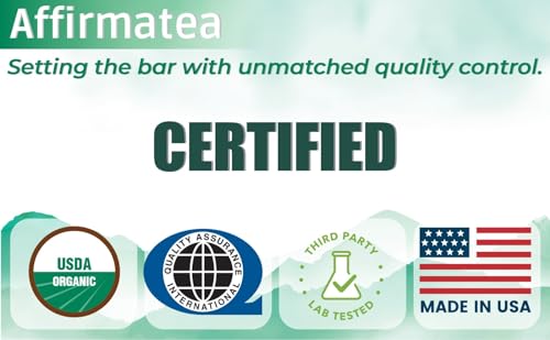 MenoXTrim Organic Menopause Relief: Hormone Balance | Bloating | Hot Flashes | Excess Water | Midlife Belly | Yerba Mate, Dandelion, Nettle Leaf, Lemon Balm, Turmeric, Ginger | Natural Açai Flavor. - Image 6