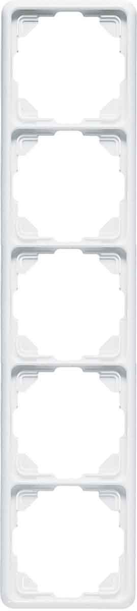 Jung CD585PT Cadre 5 Prises pour centraliser vos branchements muraux