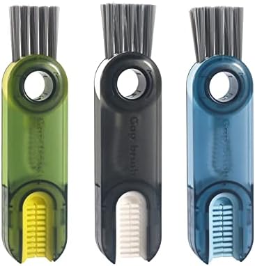 3 in 1 Cup Lid Gap Cleaning Brush Set, Multifunctional Insulation Bottle Cleaning Tools, Mutipurpose Tiny Silicone Cup Holder Cleaner, Home Kitchen Cleaning Tools - 1