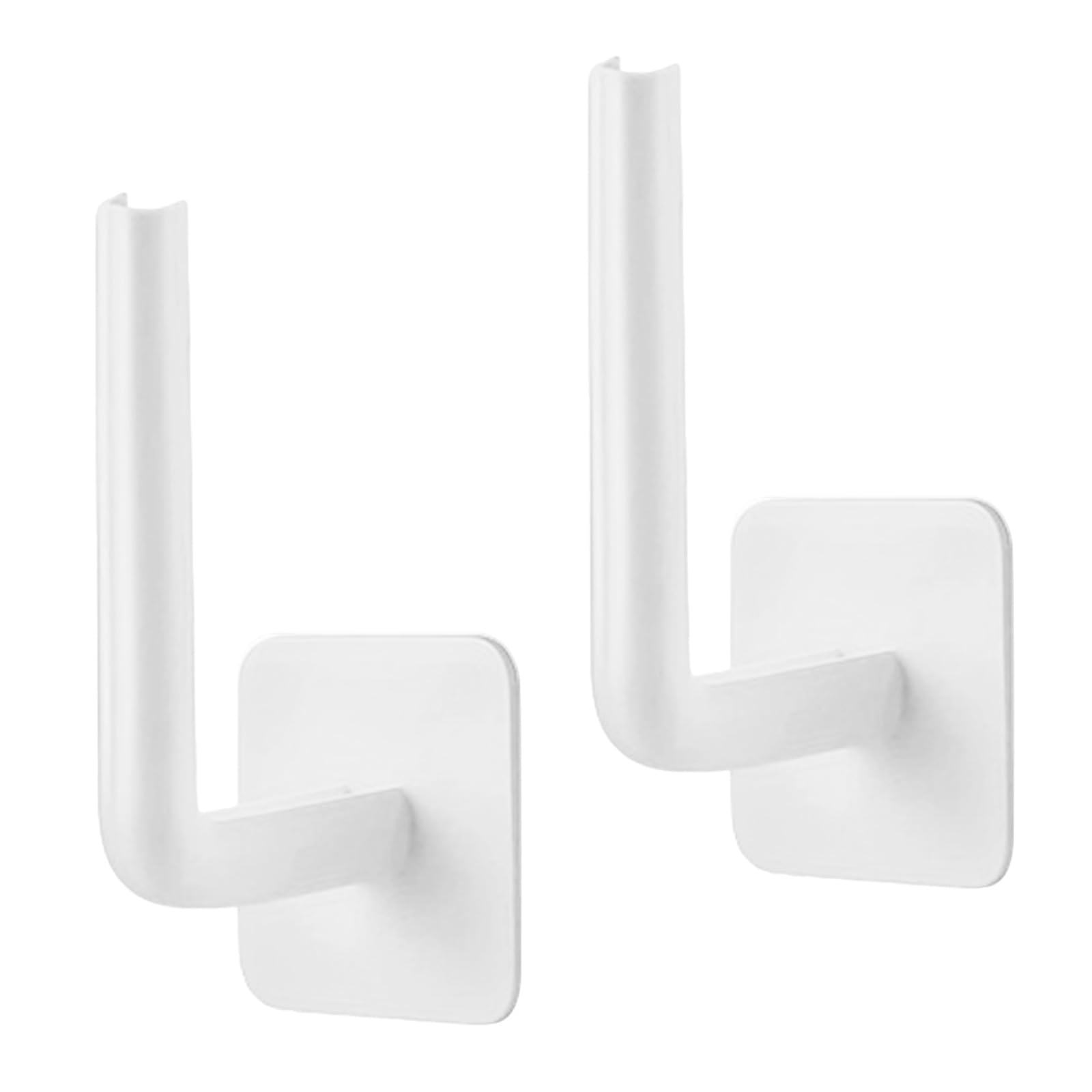 Msioytog L-Shape Hat Hangers Baseball Caps Holders Wall Mounted Cloth Hanger Self-Adhesive Hat Holder Bathroom Accessories None Drilling Caps Holder