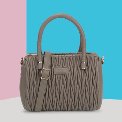 Image of Mochi Women Casual Pu Soft Body Zipper Closure Solid Sling Bag With 2 Pocket And 1 Compartments